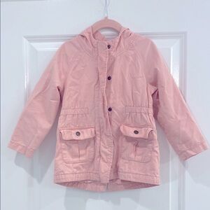 Kids Pink Hooded Jacket